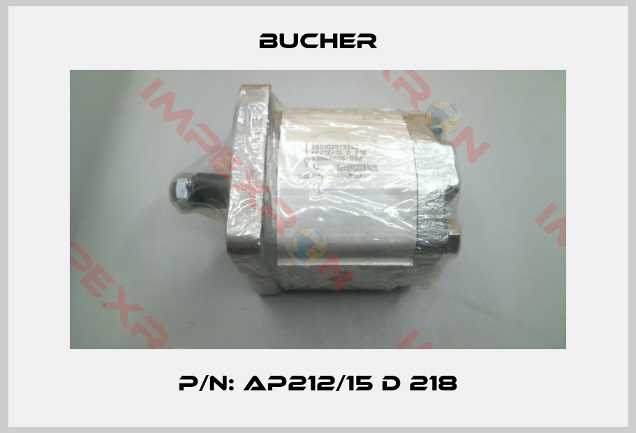Bucher-P/N: AP212/15 D 218