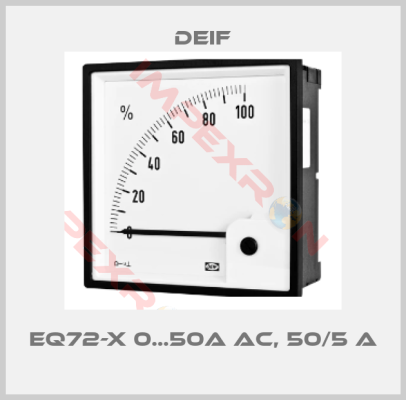 Deif-EQ72-x 0...50A AC, 50/5 A