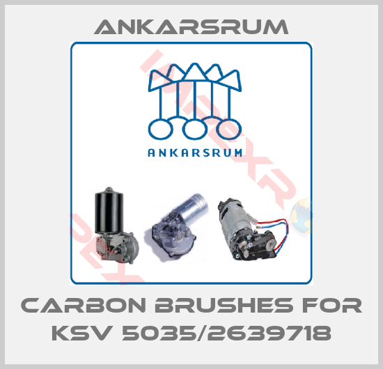 Ankarsrum-carbon brushes for KSV 5035/2639718