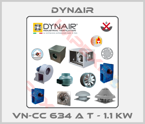 Dynair-VN-CC 634 A T - 1.1 kW