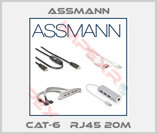 Assmann- CAT-6   RJ45 20M