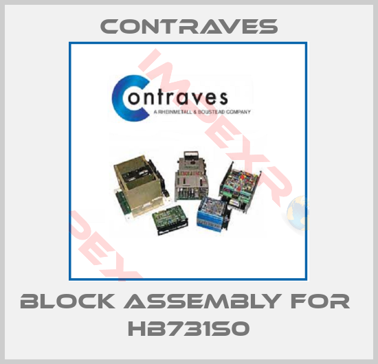 Contraves-block assembly for  HB731S0