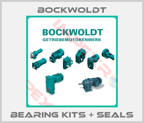 Bockwoldt-Bearing kits + seals