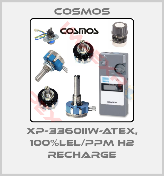 Cosmos-XP-3360IIW-ATEX, 100%LEL/ppm H2 recharge