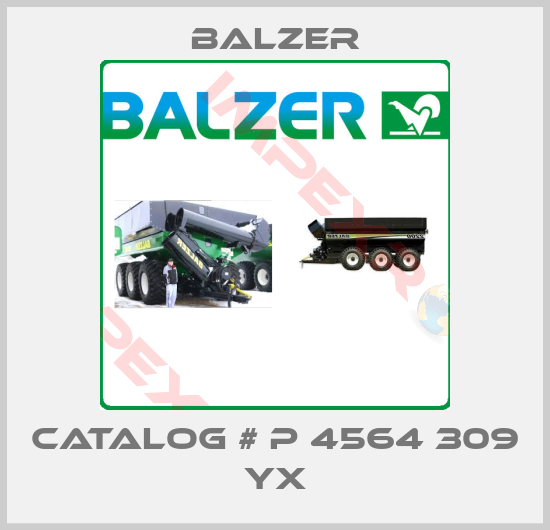 Balzer-Catalog # P 4564 309 YX