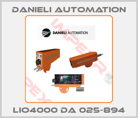 DANIELI AUTOMATION-LIO4000 DA 025-894