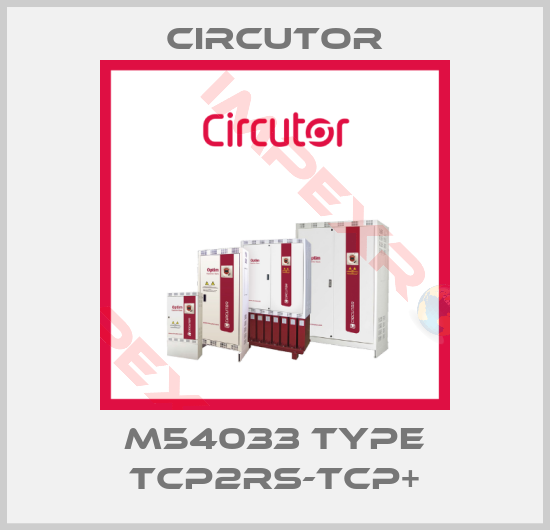 Circutor-M54033 Type TCP2RS-TCP+