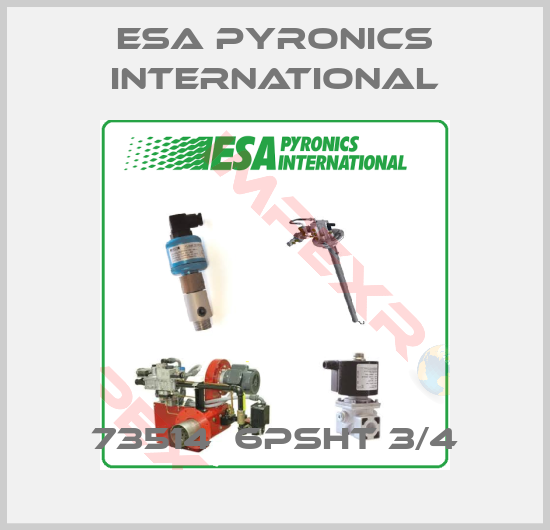 ESA Pyronics International-73514  6PSHT 3/4