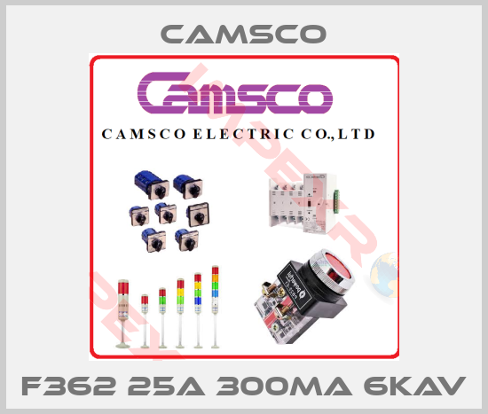 CAMSCO- F362 25A 300mA 6kAv