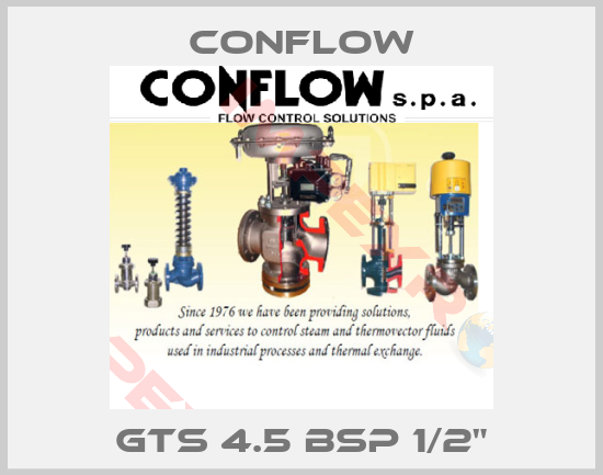 CONFLOW-GTS 4.5 BSP 1/2"