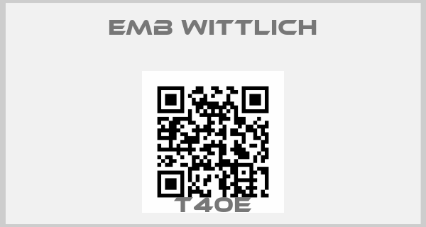 EMB Wittlich-T40E