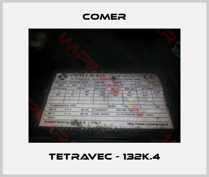 Comer-TETRAVEC - 132K.4