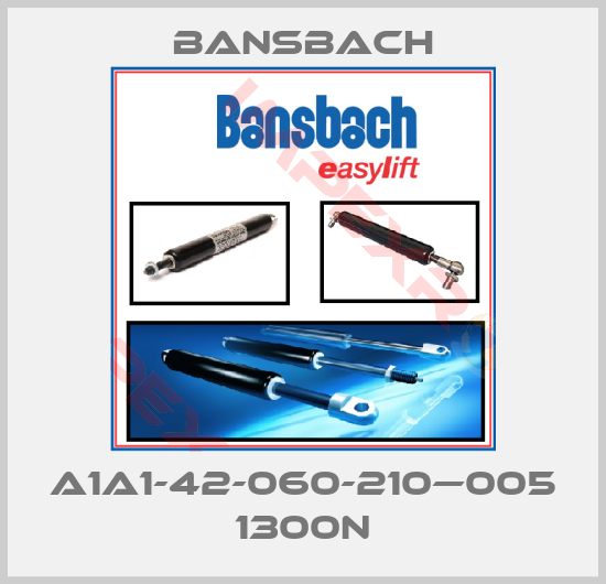 Bansbach-A1A1-42-060-210—005 1300N