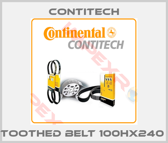 Contitech-Toothed belt 100Hx240 