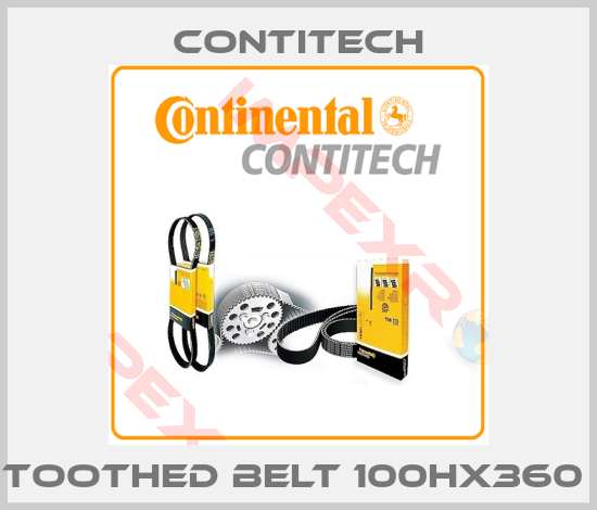 Contitech-Toothed belt 100Hx360 