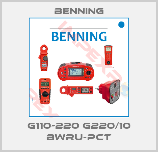 Benning-G110-220 G220/10 BWru-PCT