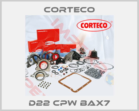 Corteco-D22 CPW BAX7