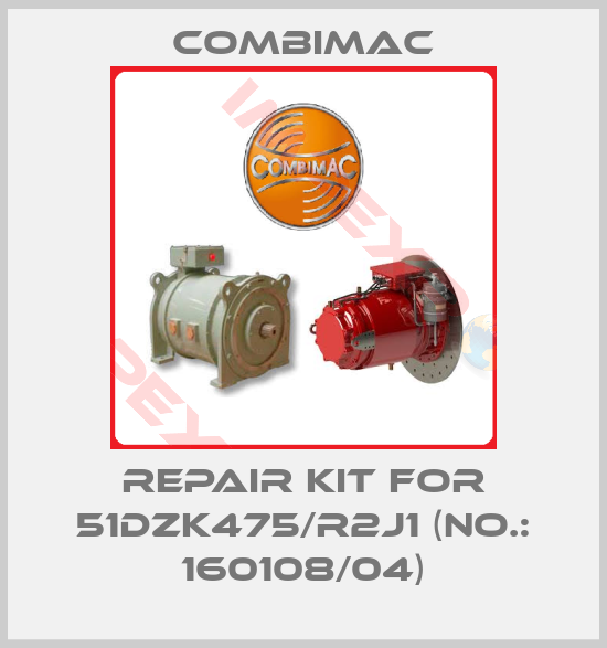Combimac-repair kit for 51DZK475/R2J1 (No.: 160108/04)