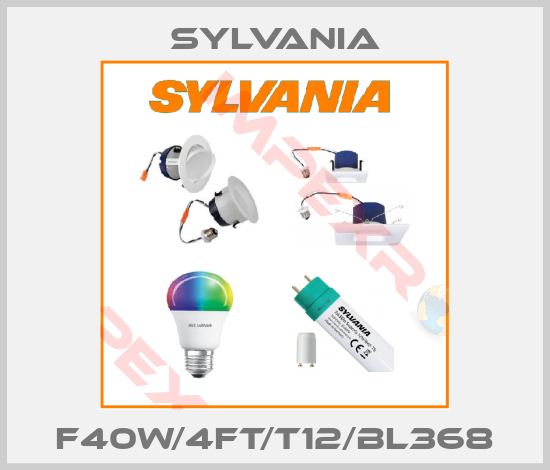Sylvania-F40W/4FT/T12/BL368