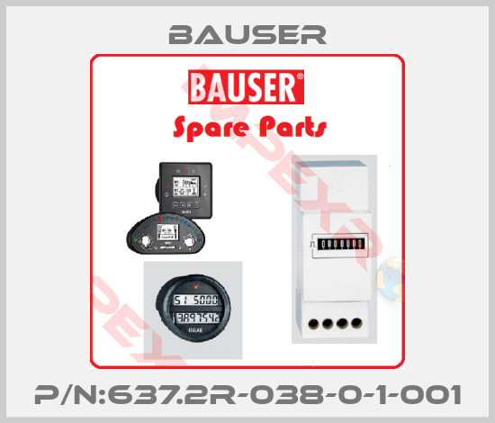 Bauser-P/N:637.2R-038-0-1-001