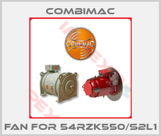 Combimac-Fan for 54RZK550/S2L1