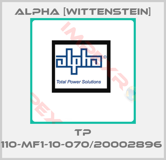 Alpha [Wittenstein]-TP 110-MF1-10-070/20002896 