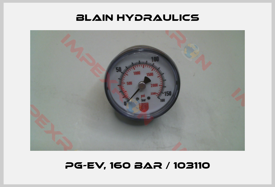 Blain Hydraulics-PG-EV, 160 bar / 103110