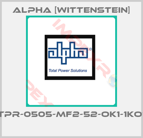 Alpha [Wittenstein]-TPR-0505-MF2-52-OK1-1KO1 
