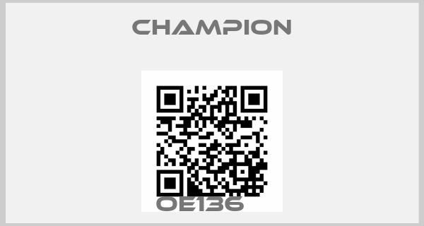 Champion-OE136   