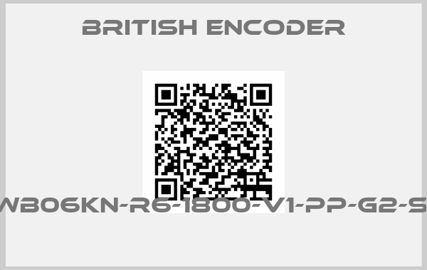British Encoder-TR1-MWB06KN-R6-1800-V1-PP-G2-ST-IP50 