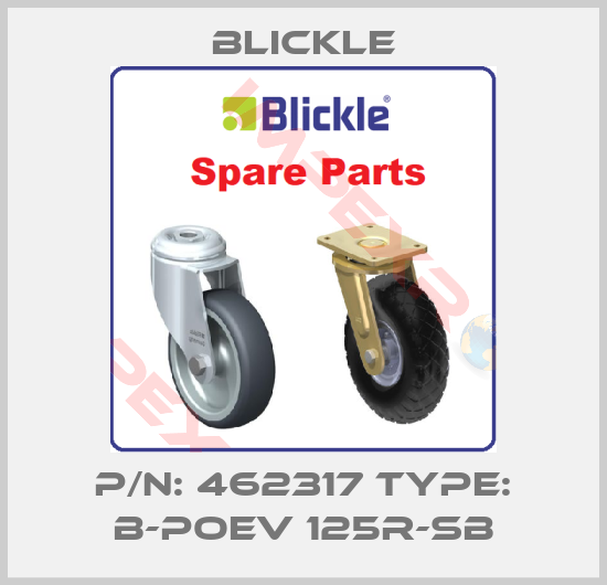 Blickle-p/n: 462317 type: B-POEV 125R-SB