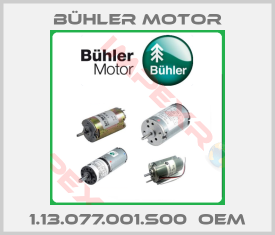 Bühler Motor-1.13.077.001.S00  OEM