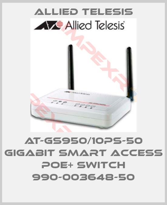 Allied Telesis-AT-GS950/10PS-50 Gigabit Smart access PoE+ switch 990-003648-50