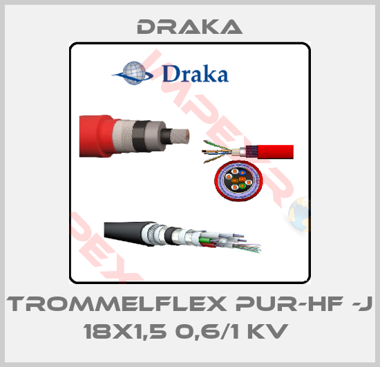 Draka-TROMMELFLEX PUR-HF -J 18X1,5 0,6/1 KV 