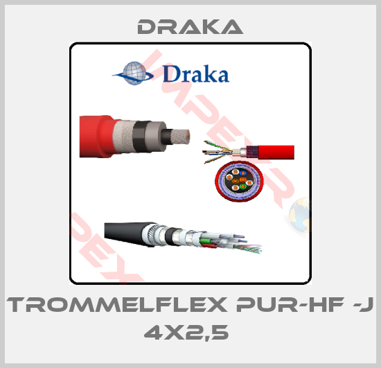 Draka-TROMMELFLEX PUR-HF -J 4X2,5 