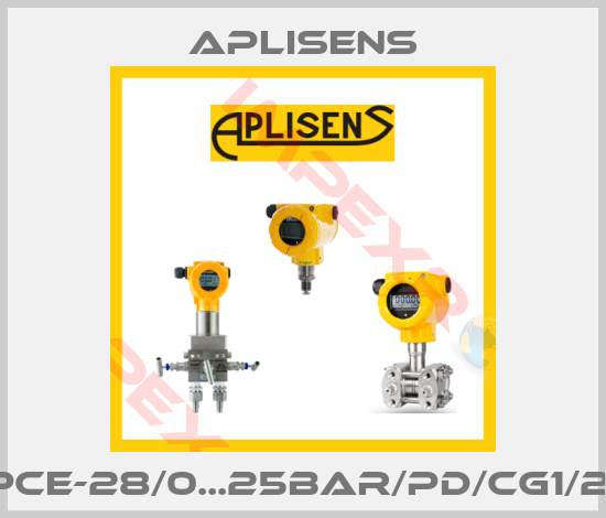Aplisens-PCE-28/0...25bar/PD/CG1/2"