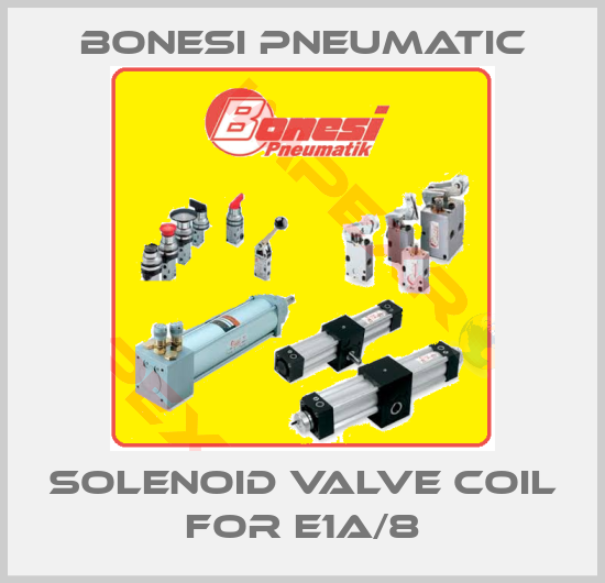 Bonesi Pneumatic-solenoid valve coil for E1A/8