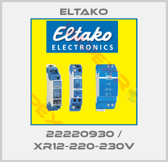 Eltako-22220930 / XR12-220-230V