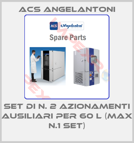 ACS Angelantoni-SET DI N. 2 AZIONAMENTI AUSILIARI per 60 l (max n.1 set)