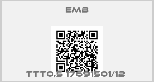 Emb-TTT0,5 17691501/12 