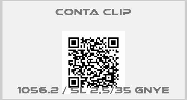 Conta Clip-1056.2 / SL 2,5/35 GNYE