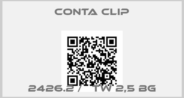 Conta Clip-2426.2 /   TW 2,5 BG