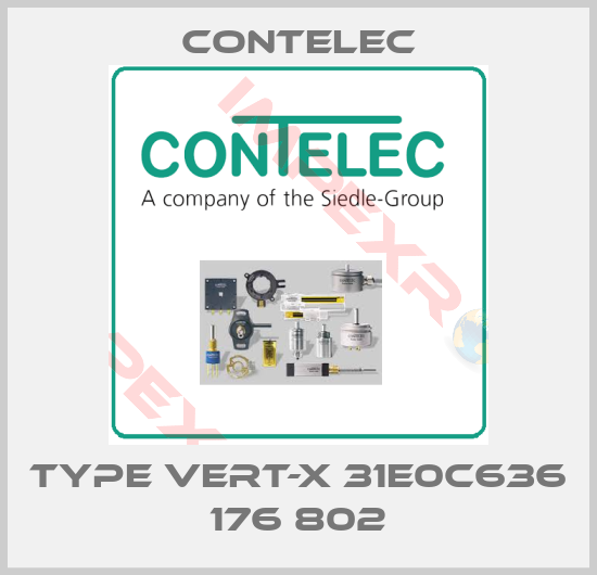 Contelec-Type Vert-X 31E0c636 176 802