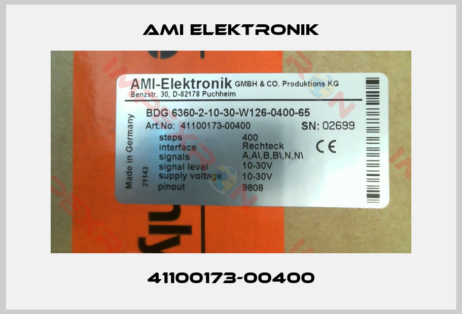 Ami Elektronik-41100173-00400