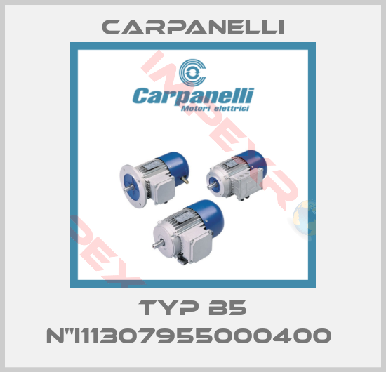 Carpanelli-TYP B5 N"I11307955000400 