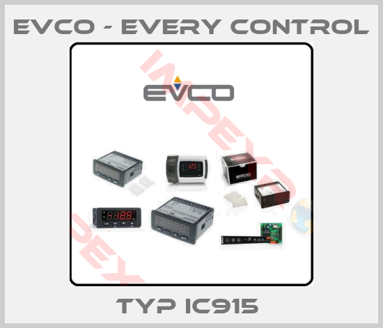 EVCO - Every Control-TYP IC915 