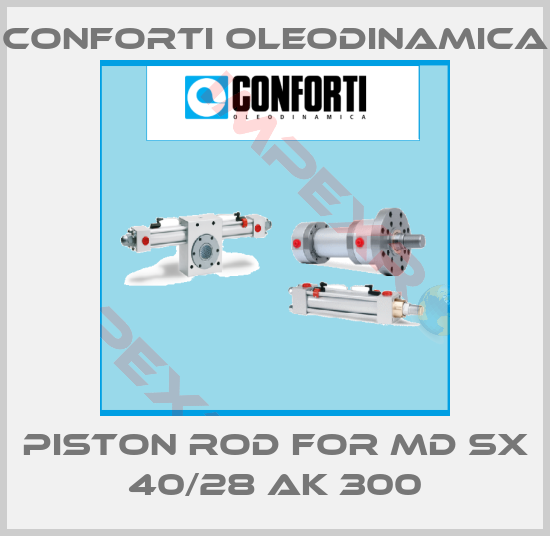 Conforti Oleodinamica-piston rod for MD SX 40/28 AK 300