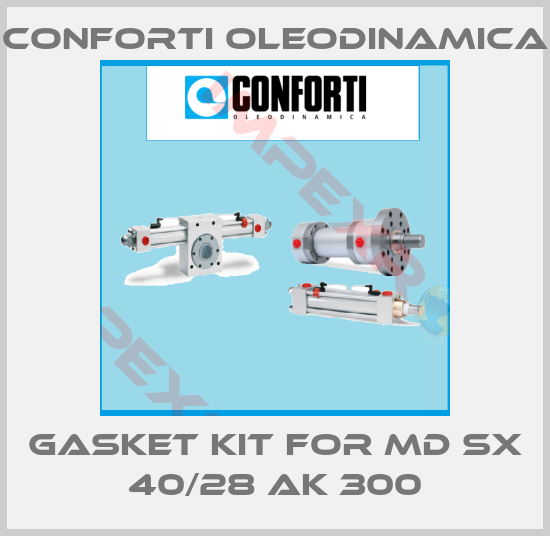 Conforti Oleodinamica-gasket kit for MD SX 40/28 AK 300