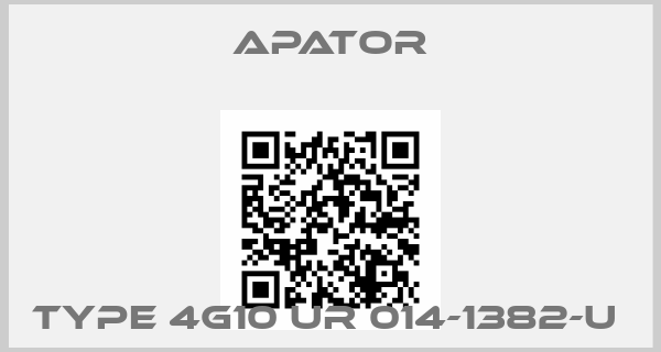 Apator-Type 4G10 UR 014-1382-U 