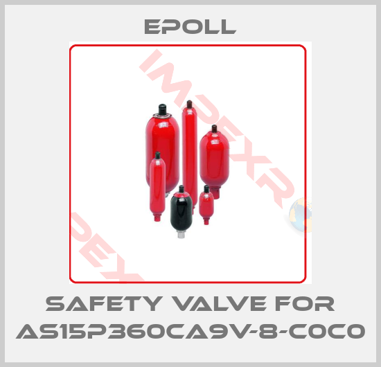 Epoll-safety valve for AS15P360CA9V-8-C0C0